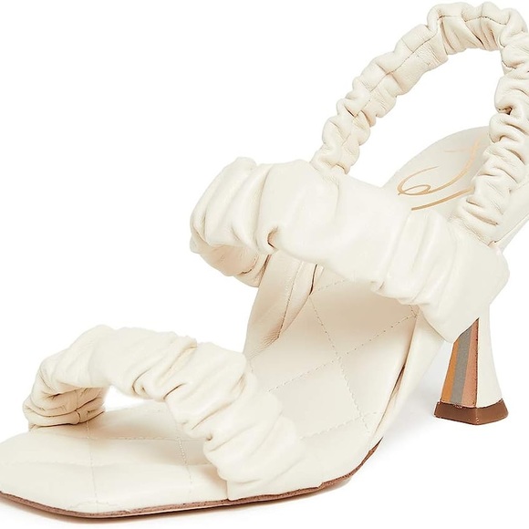 Sam Edelman Shoes - Sam Edelman Marlena Heeled Sandal White